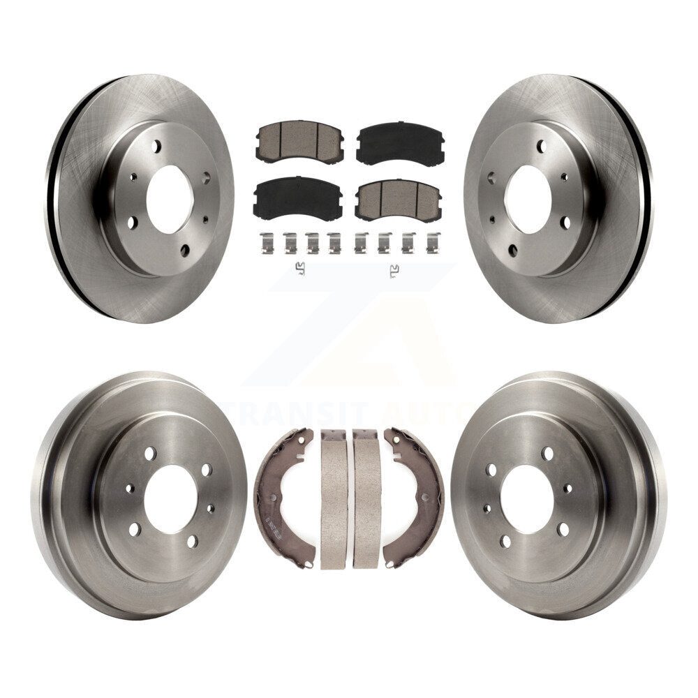 CMX K8C-102580 Disc Brake Kit for 2002-2006 Mitsubishi Lancer - Front and Rear product image