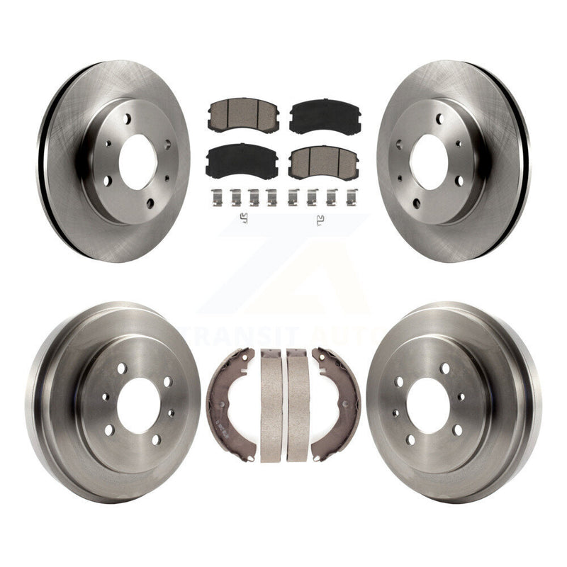 CMX K8C-102580 Disc Brake Kit for 2002-2006 Mitsubishi Lancer - Front and Rear product image