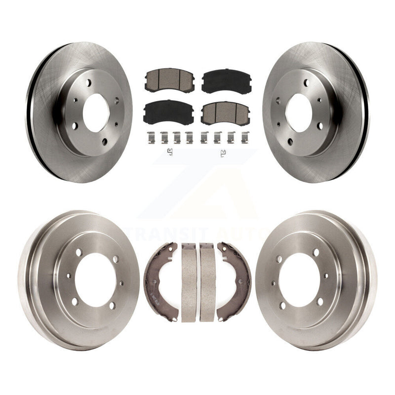 CMX K8C-102581 Disc Brake Kit for 2002-2007 Mitsubishi Lancer - Front and Rear product image