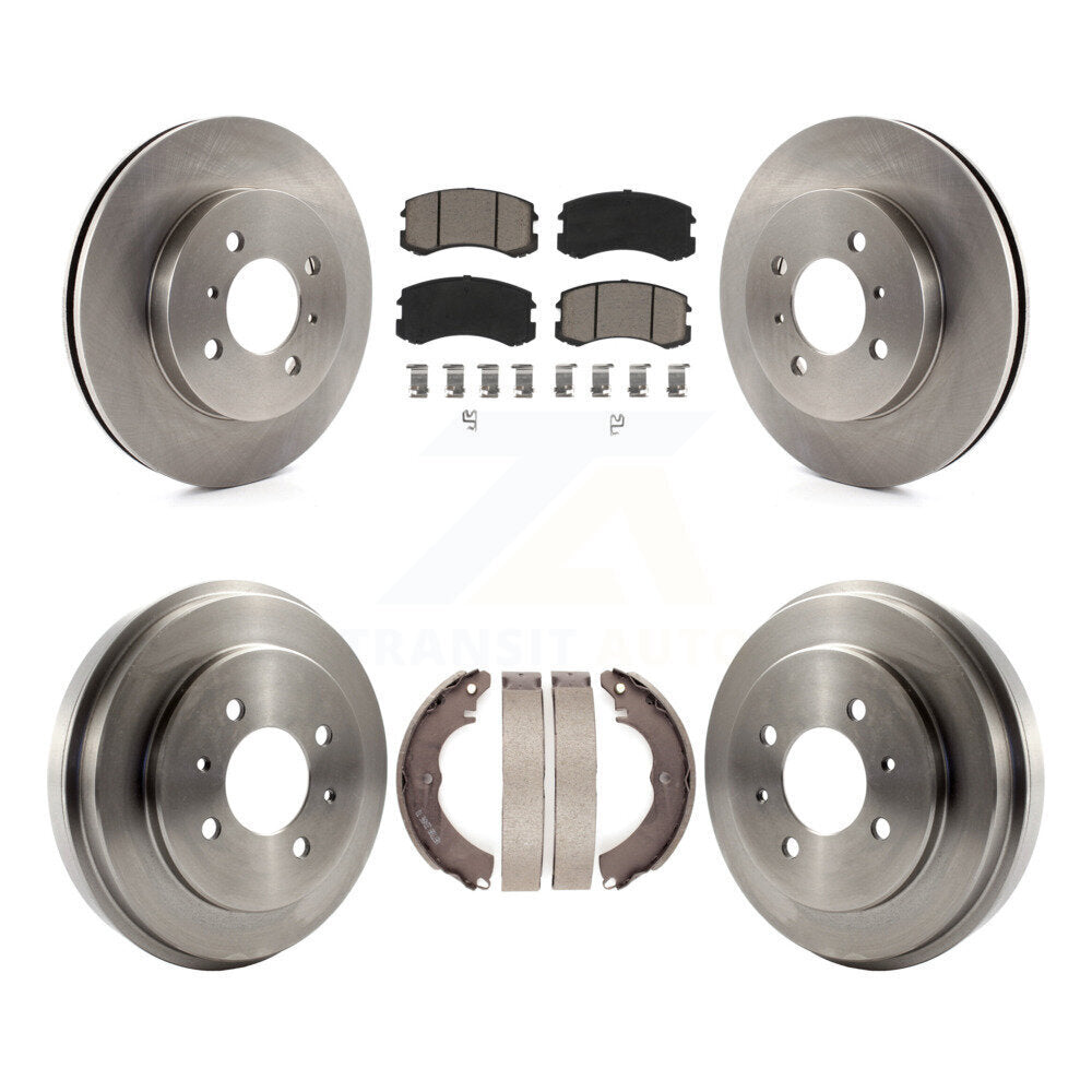 CMX K8C-102582 Disc Brake Kit for 2002-2007 Mitsubishi Lancer - Front and Rear product image