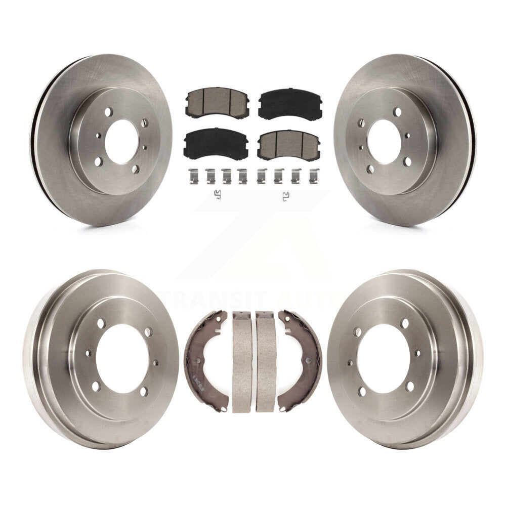 CMX K8C-102583 Disc Brake Kit for 2002-2005 Mitsubishi Lancer - Front and Rear product image