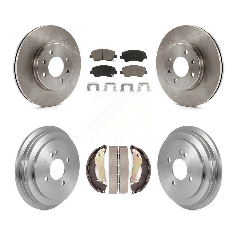 CMX K8C-102586 Disc Brake Kit for 2012-2017 Hyundai Accent - Front and Rear product image