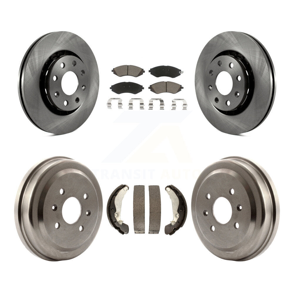 CMX K8C-102607 Disc Brake Kit for 2004-2015 Chevrolet Spark, Pontiac G3, Pontiac G3 Wave & more - Front and Rear product image