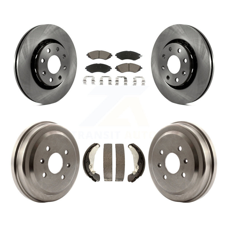 CMX K8C-102607 Disc Brake Kit for 2004-2015 Chevrolet Spark, Pontiac G3, Pontiac G3 Wave & more - Front and Rear product image