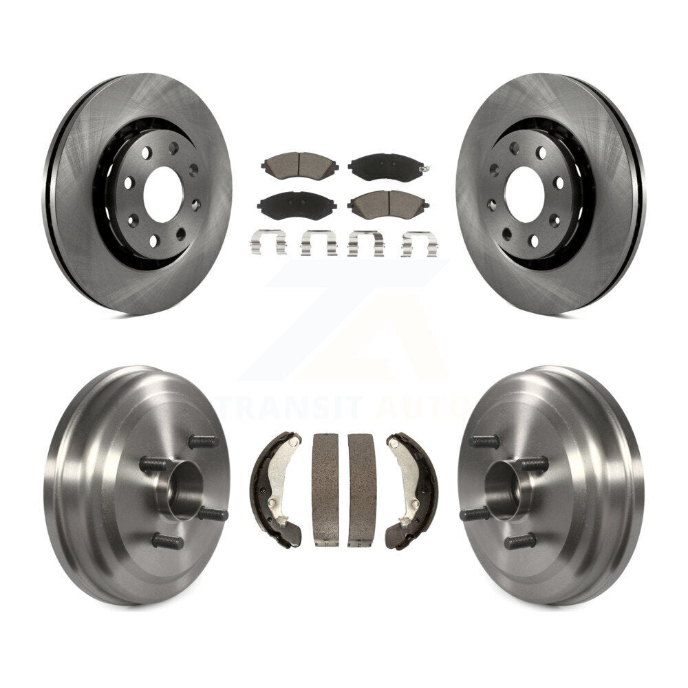 CMX K8C-102608 Disc Brake Kit for 2004-2011 Pontiac G3, Chevrolet Aveo5, Pontiac Wave & more - Front and Rear product image
