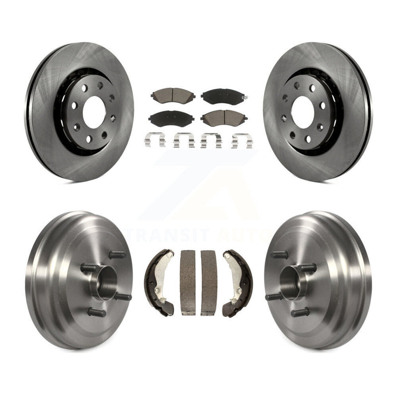 CMX K8C-102608 Disc Brake Kit for 2004-2011 Pontiac G3, Chevrolet Aveo5, Pontiac Wave & more - Front and Rear product image
