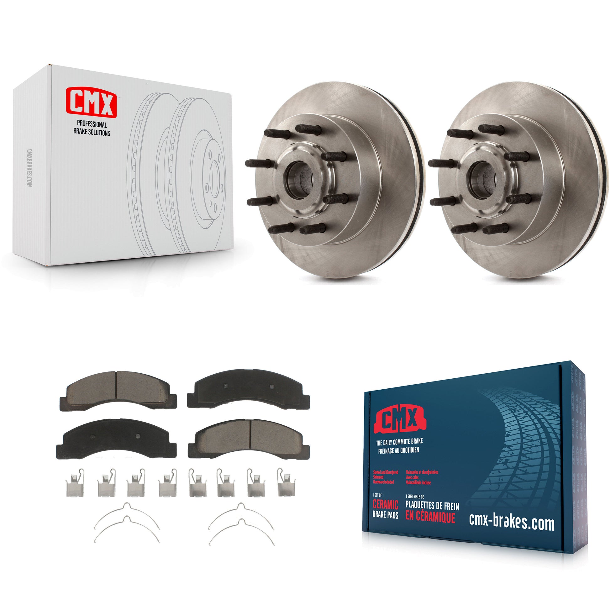 CMX K8C-102710 Disc Brake Kit for 2005 Ford Excursion - Front product image