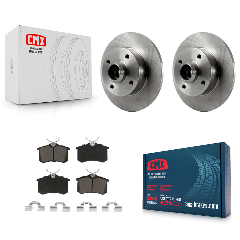 CMX K8C-102721 Disc Brake Kit for 1985-1998 Volkswagen Jetta, Volkswagen Passat, Volkswagen Corrado & more - Rear product image
