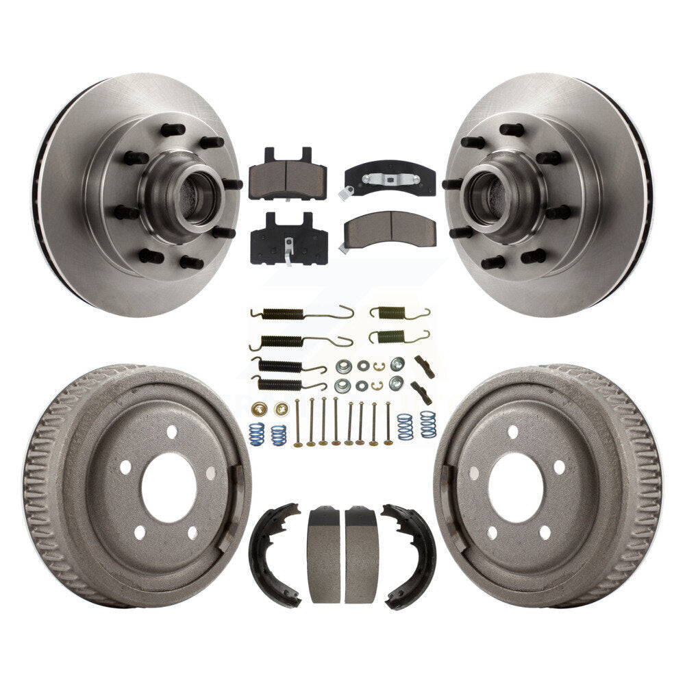 CMX K8C-102728 Disc Brake Kit for 1995-1997 GMC Yukon - Front and Rear product image