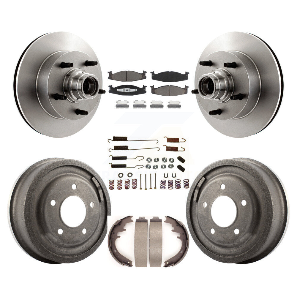 CMX K8C-102731 Disc Brake Kit for 1997-1999 Ford E-150 Econoline, Ford E-150 Econoline Club Wagon - Front and Rear product image