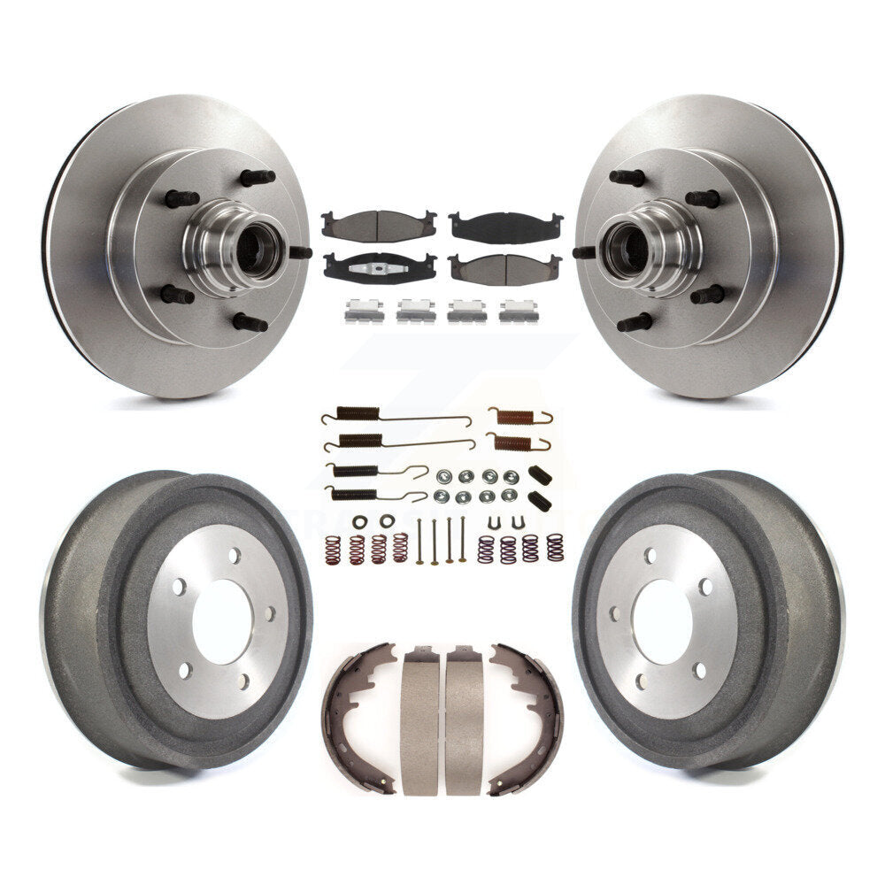 CMX K8C-102734 Disc Brake Kit for 2000-2001 Ford E-150 Econoline - Front and Rear product image