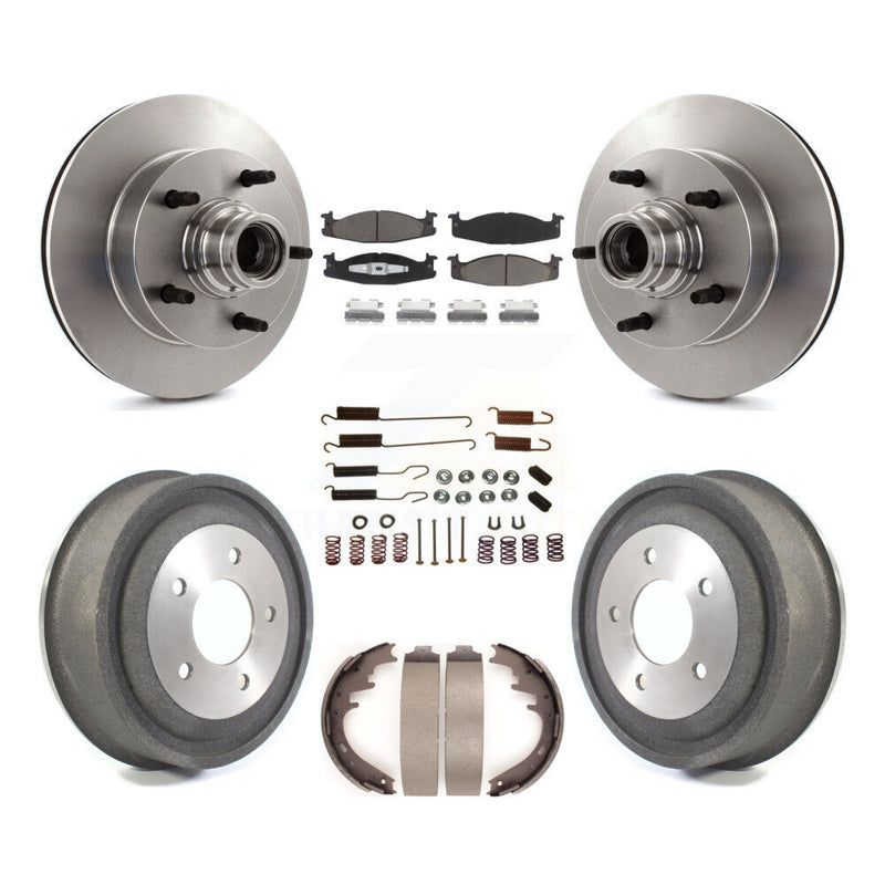 CMX K8C-102734 Disc Brake Kit for 2000-2001 Ford E-150 Econoline - Front and Rear product image