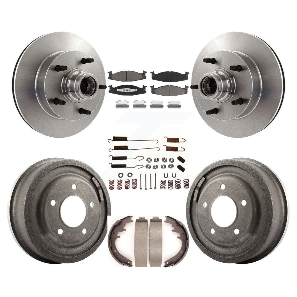 CMX K8C-102735 Disc Brake Kit for 1997-1999 Ford E-150 Econoline - Front and Rear product image