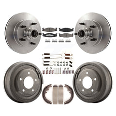 CMX K8C-102735 Disc Brake Kit for 1997-1999 Ford E-150 Econoline - Front and Rear product image