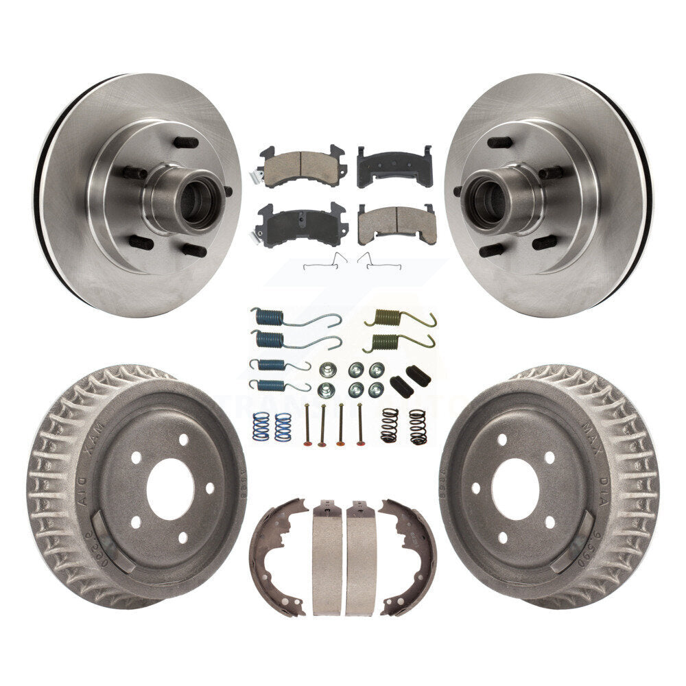 CMX K8C-102742 Disc Brake Kit for 1992-2002 GMC Sonoma, Isuzu Hombre, Chevrolet Blazer & more - Front and Rear product image