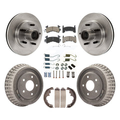 CMX K8C-102742 Disc Brake Kit for 1992-2002 GMC Sonoma, Isuzu Hombre, Chevrolet Blazer & more - Front and Rear product image
