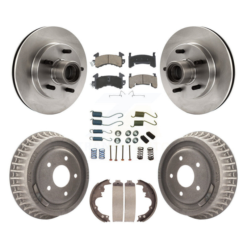 CMX K8C-102742 Disc Brake Kit for 1992-2002 GMC Sonoma, Isuzu Hombre, Chevrolet Blazer & more - Front and Rear product image