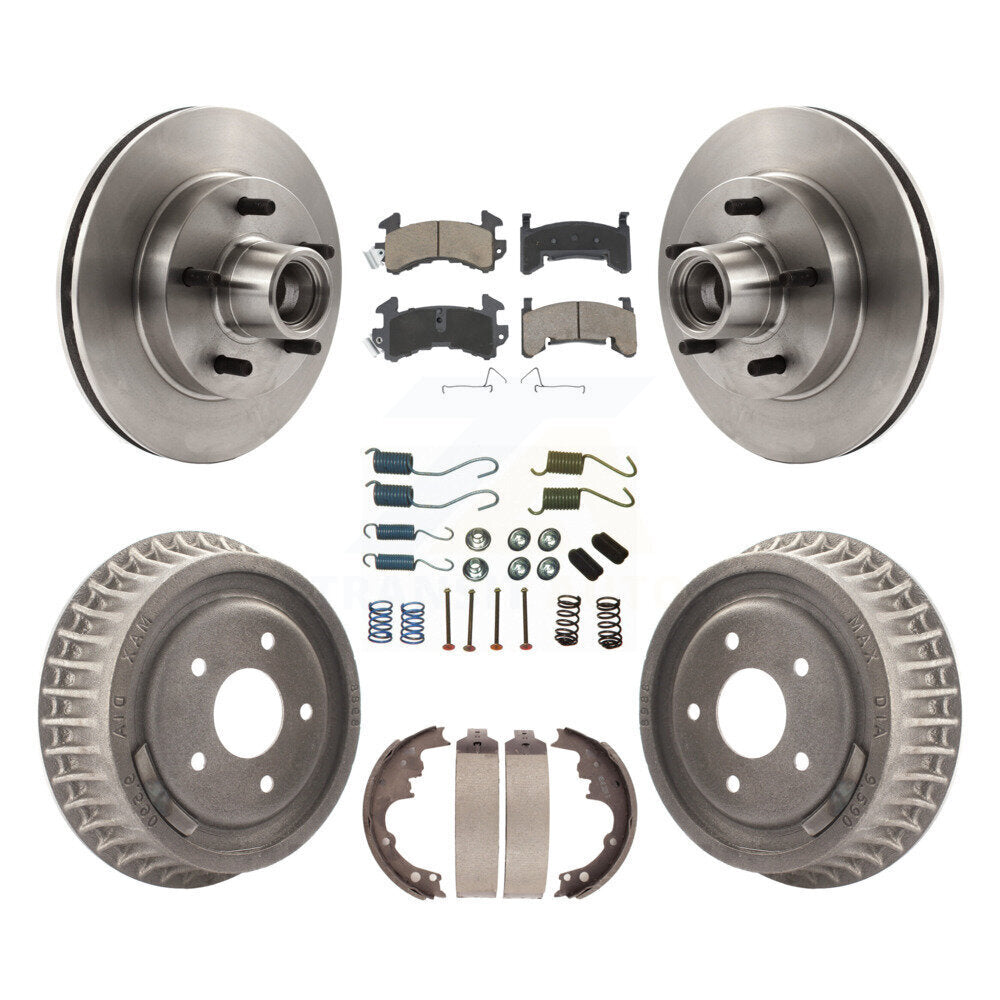 CMX K8C-102744 Disc Brake Kit for 1992-1996 Chevrolet S10, Chevrolet S10 Blazer, GMC Jimmy & more - Front and Rear product image