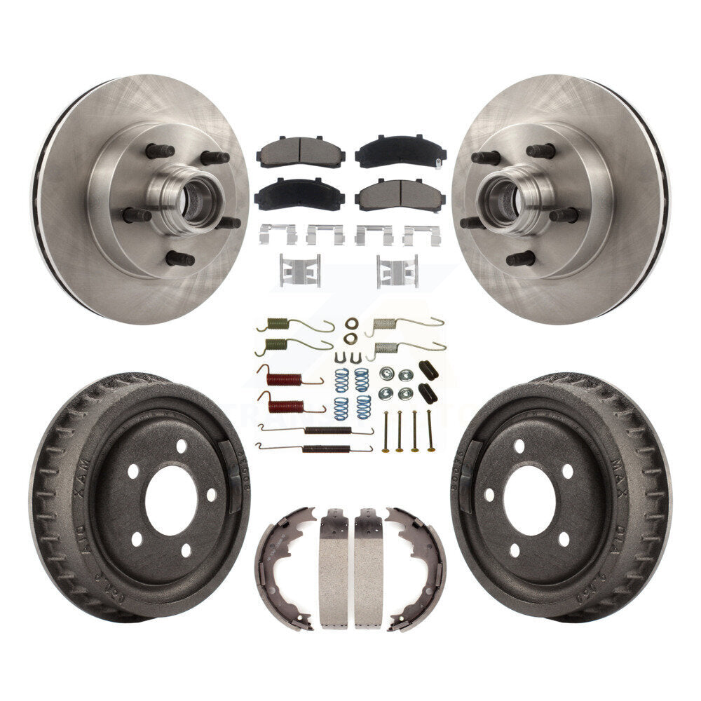 CMX K8C-102753 Disc Brake Kit for 1998-1999 Mazda B4000 - Front and Rear product image