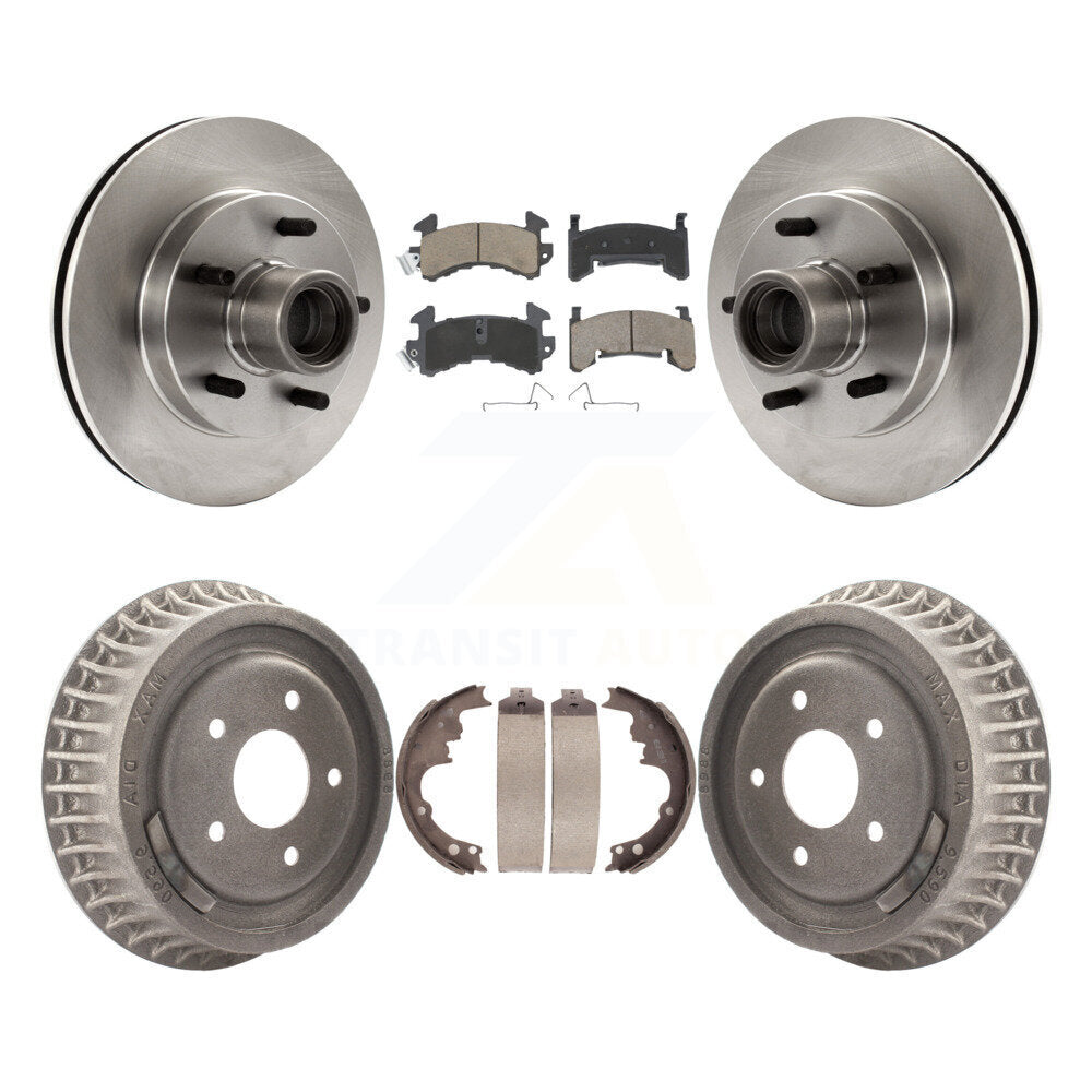 CMX K8C-102756 Disc Brake Kit for 1992-2002 GMC Sonoma, Isuzu Hombre, Chevrolet Blazer & more - Front and Rear product image