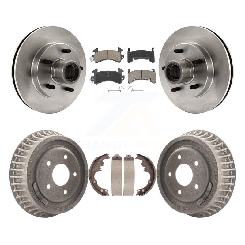 CMX K8C-102756 Disc Brake Kit for 1992-2002 GMC Sonoma, Isuzu Hombre, Chevrolet Blazer & more - Front and Rear product image