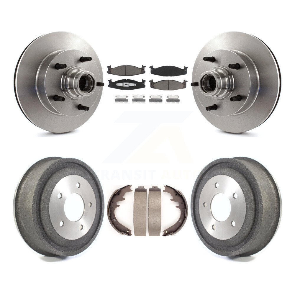 CMX K8C-102773 Disc Brake Kit for 2000-2001 Ford E-150 Econoline - Front and Rear product image