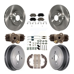 CMX K8C-102832 Disc Brake Kit for 1998-2002 Chevrolet Prizm, Toyota Corolla - Front and Rear product image