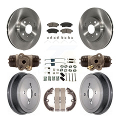 CMX K8C-102833 Disc Brake Kit for 1993-1997 Geo Prizm, Toyota Corolla - Front and Rear product image