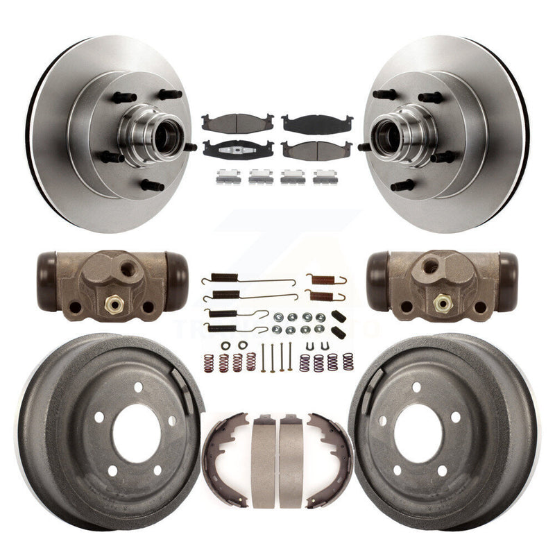 CMX K8C-102841 Disc Brake Kit for 1997 Ford E-150 Econoline, Ford E-150 Econoline Club Wagon - Front and Rear product image