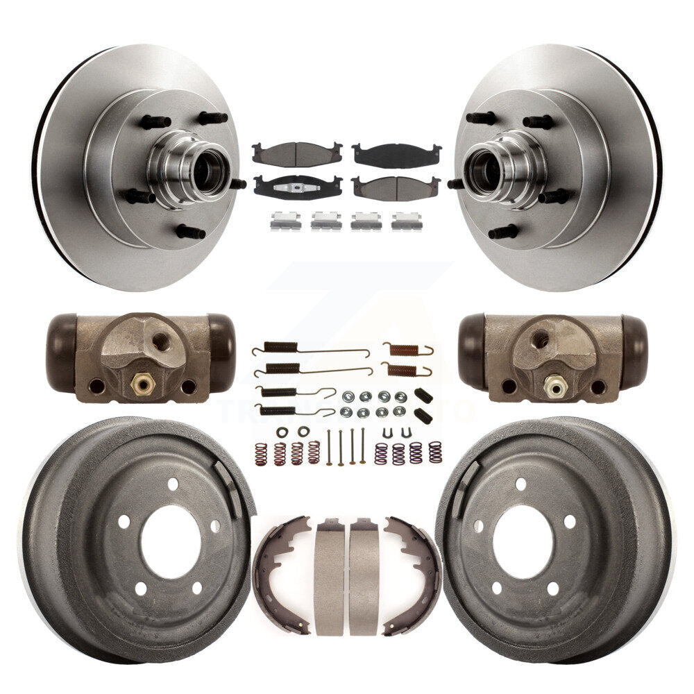 CMX K8C-102842 Disc Brake Kit for 1997-1999 Ford E-150 Econoline, Ford E-150 Econoline Club Wagon - Front and Rear product image
