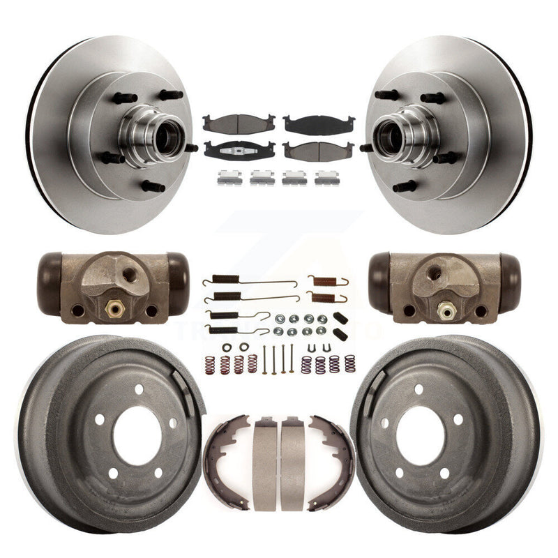 CMX K8C-102842 Disc Brake Kit for 1997-1999 Ford E-150 Econoline, Ford E-150 Econoline Club Wagon - Front and Rear product image