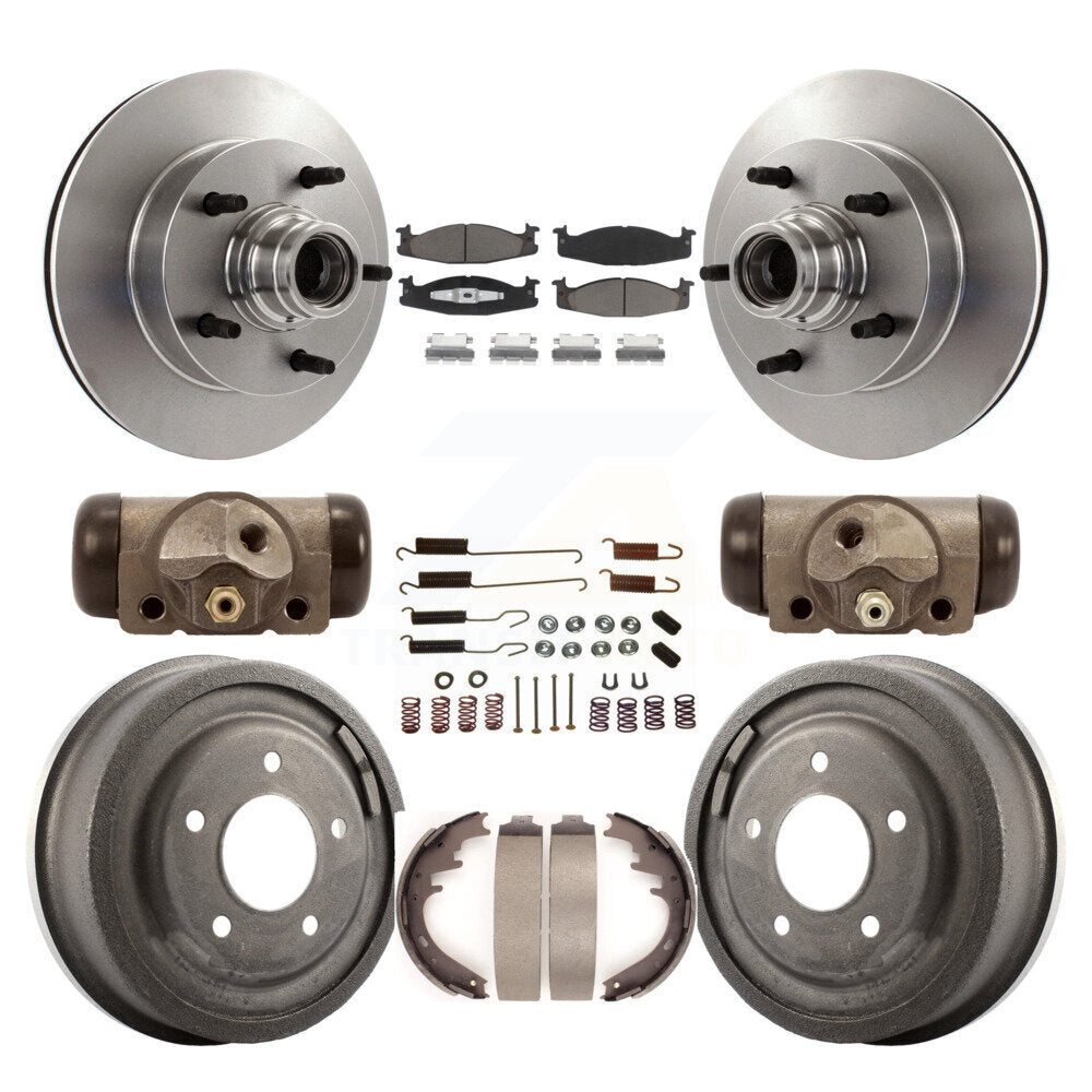 CMX K8C-102846 Disc Brake Kit for 1997-1999 Ford E-150 Econoline - Front and Rear product image