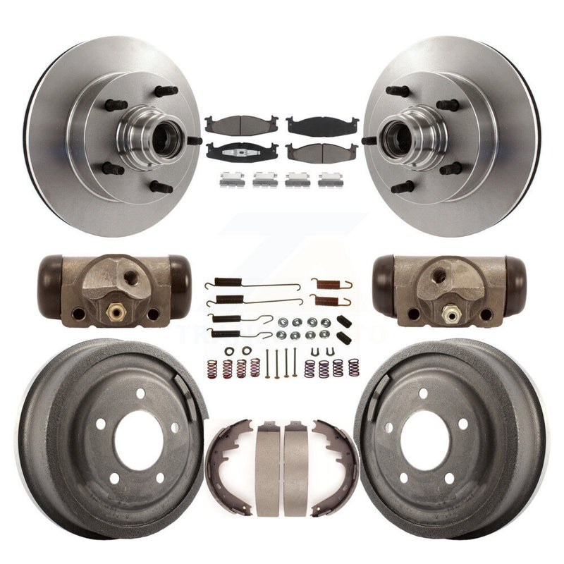 CMX K8C-102846 Disc Brake Kit for 1997-1999 Ford E-150 Econoline - Front and Rear product image