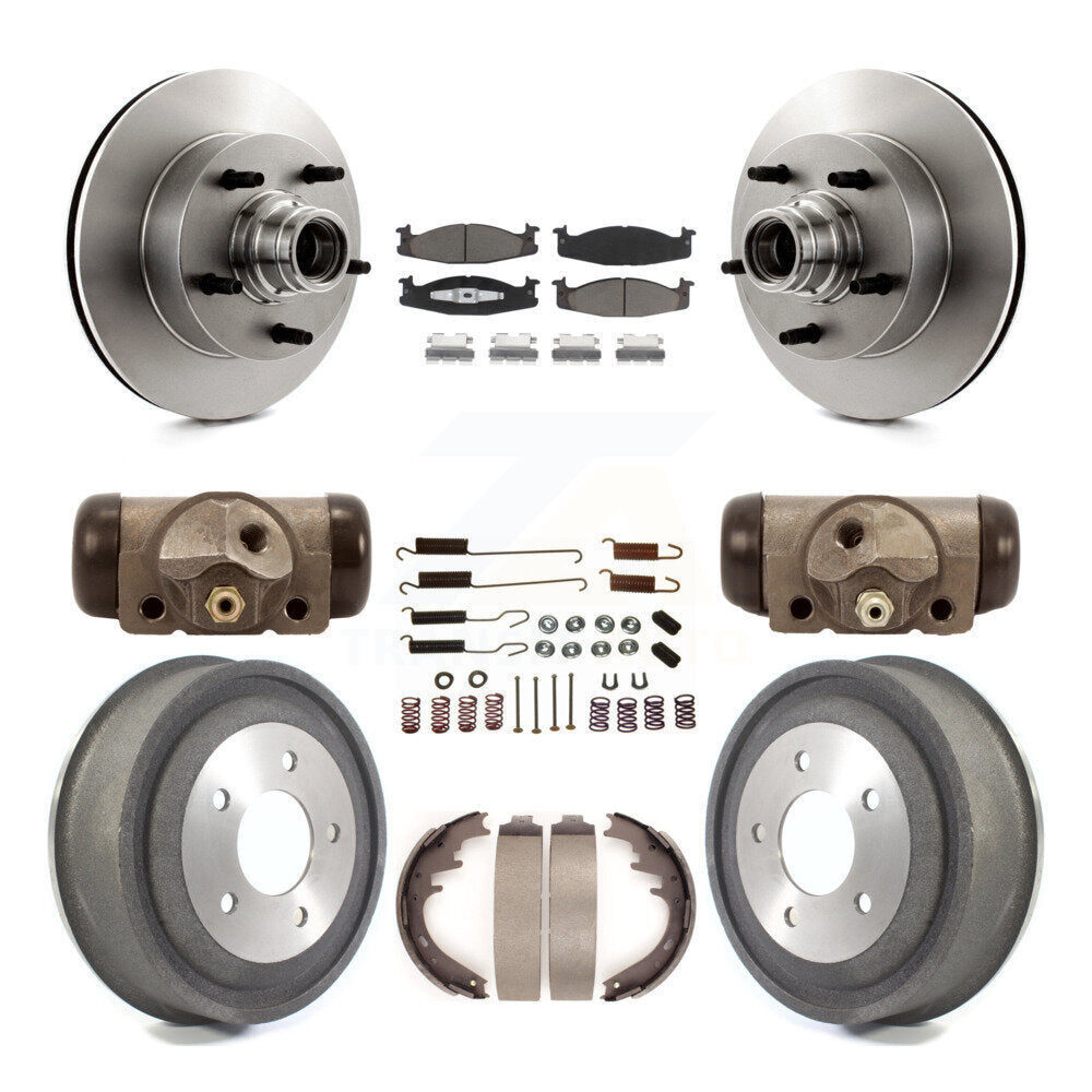 CMX K8C-102847 Disc Brake Kit for 2000-2003 Ford E-150, Ford E-150 Club Wagon, Ford E-150 Econoline & more - Front and Rear product image