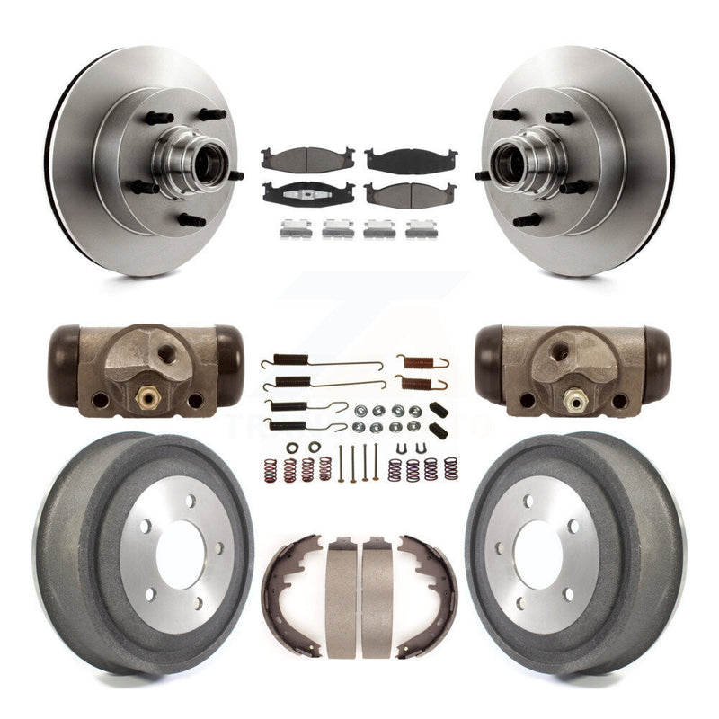 CMX K8C-102847 Disc Brake Kit for 2000-2003 Ford E-150, Ford E-150 Club Wagon, Ford E-150 Econoline & more - Front and Rear product image