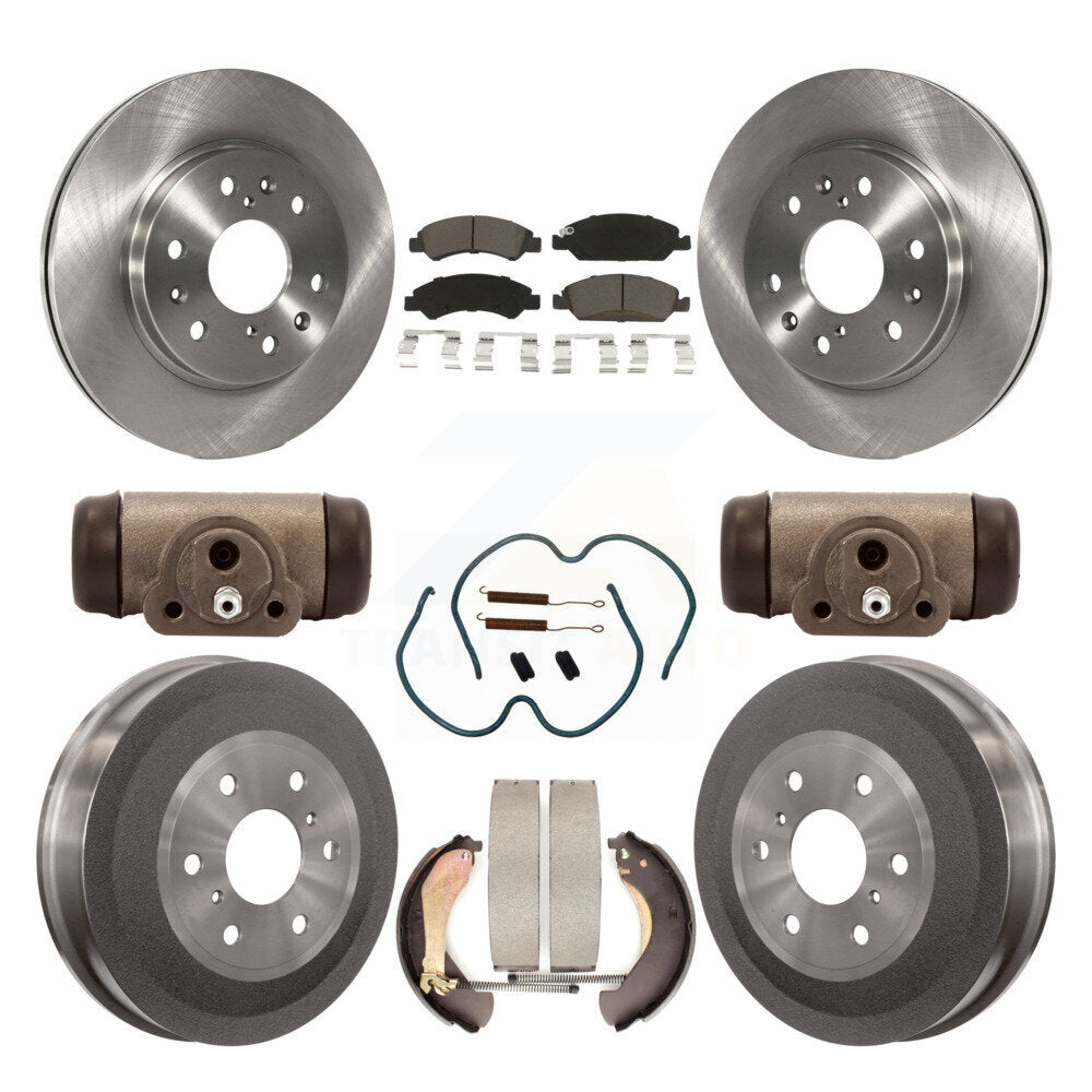 CMX K8C-102855 Disc Brake Kit for 2009 Chevrolet Silverado 1500, GMC Sierra 1500 - Front and Rear product image