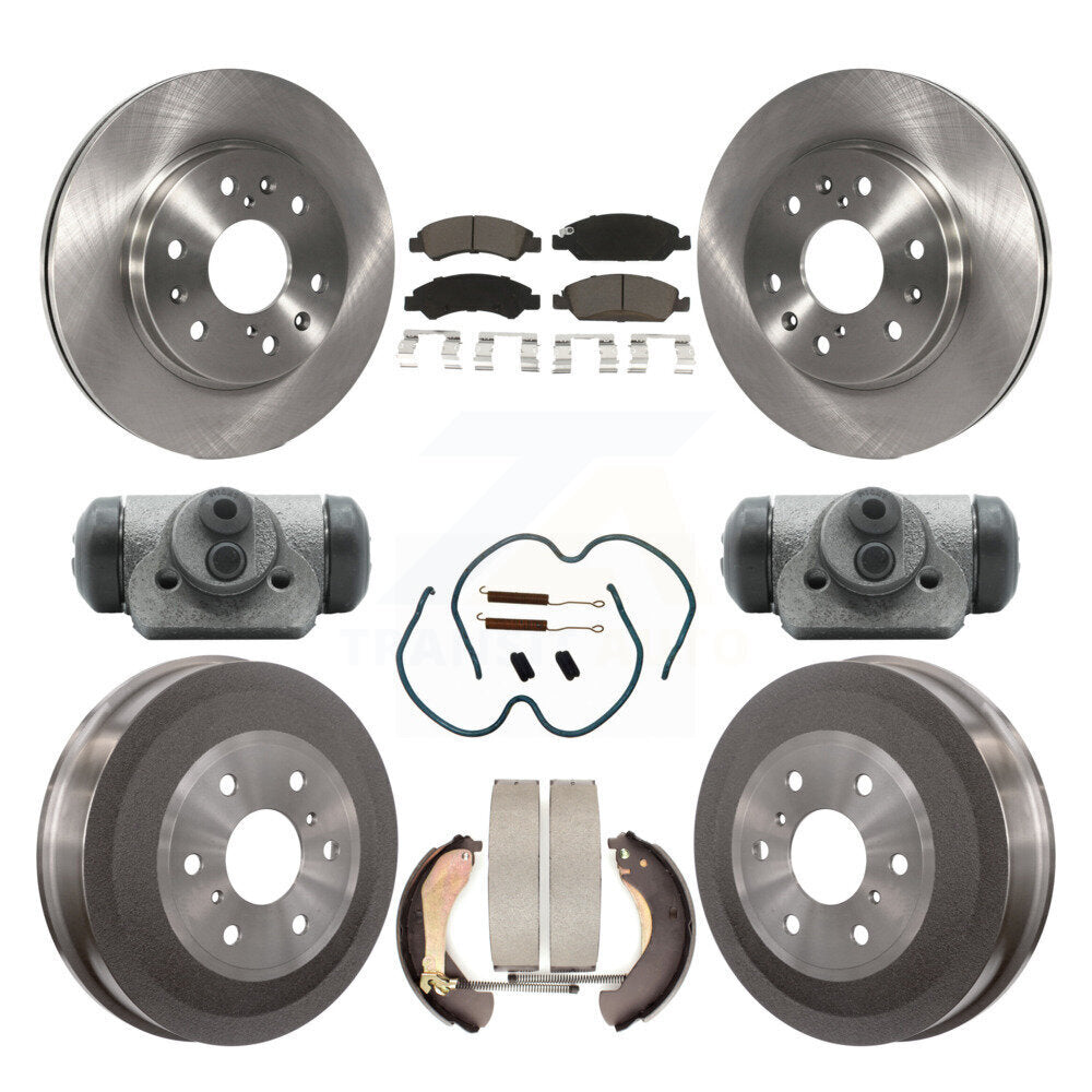 CMX K8C-102856 Disc Brake Kit for 2009 Chevrolet Silverado 1500, GMC Sierra 1500 - Front and Rear product image