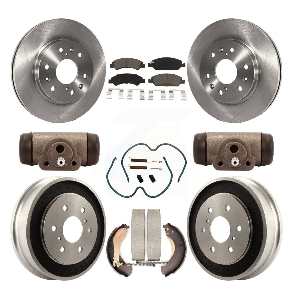 CMX K8C-102859 Disc Brake Kit for 2005-2008 Chevrolet Silverado 1500, GMC Sierra 1500, Chevrolet Silverado 1500 Classic - Front and Rear product image