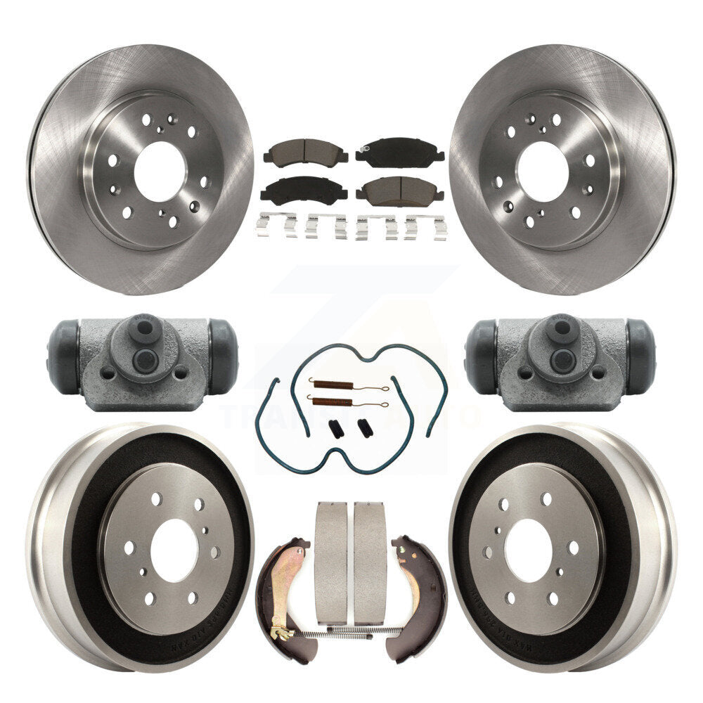 CMX K8C-102860 Disc Brake Kit for 2005-2008 Chevrolet Silverado 1500, GMC Sierra 1500, Chevrolet Silverado 1500 Classic - Front and Rear product image
