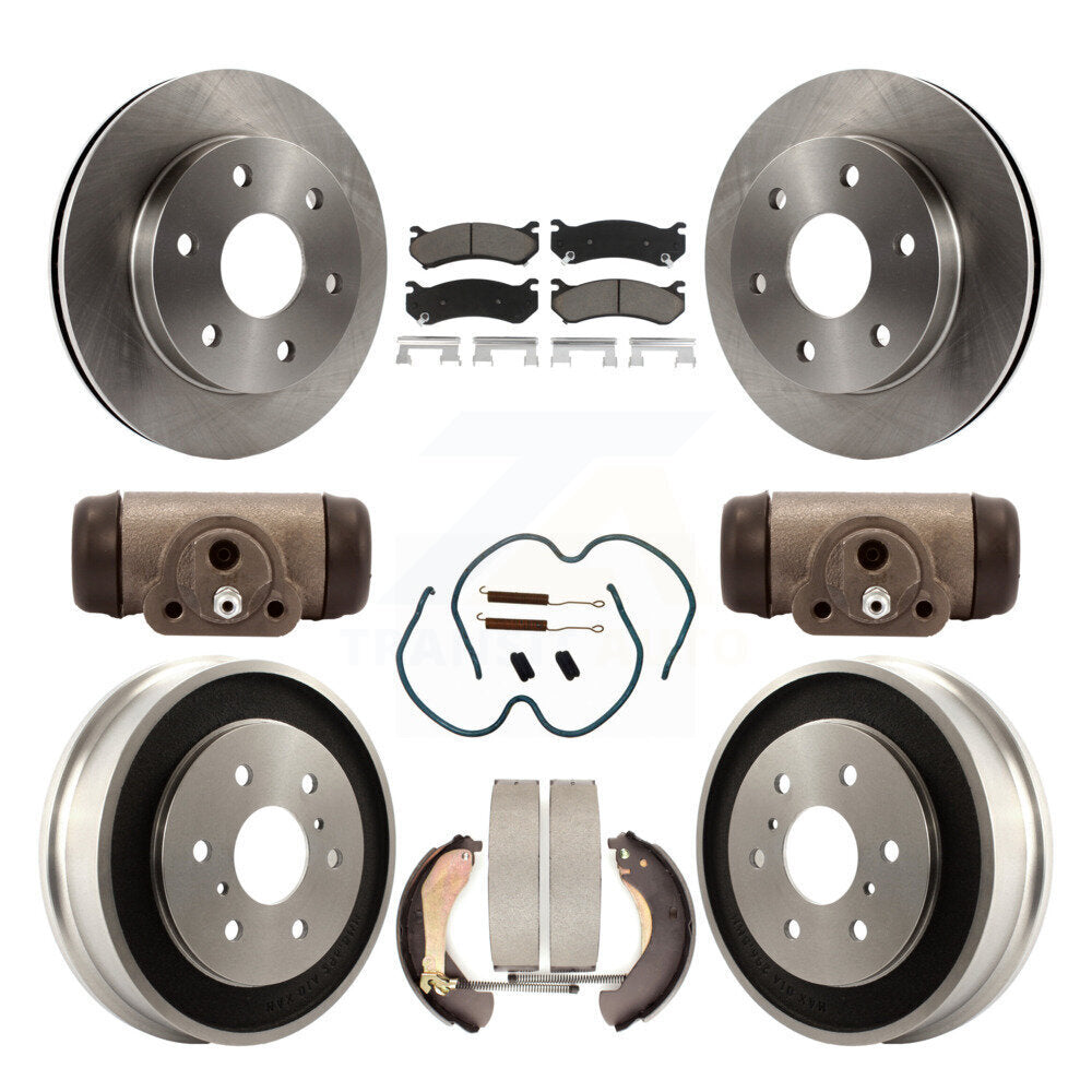CMX K8C-102861 Disc Brake Kit for 2005-2007 Chevrolet Silverado 1500 Classic, Chevrolet Silverado 1500, GMC Sierra 1500 - Front and Rear product image