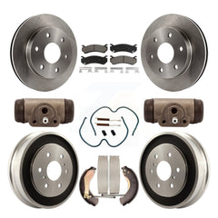 CMX K8C-102861 Disc Brake Kit for 2005-2007 Chevrolet Silverado 1500 Classic, Chevrolet Silverado 1500, GMC Sierra 1500 - Front and Rear product image