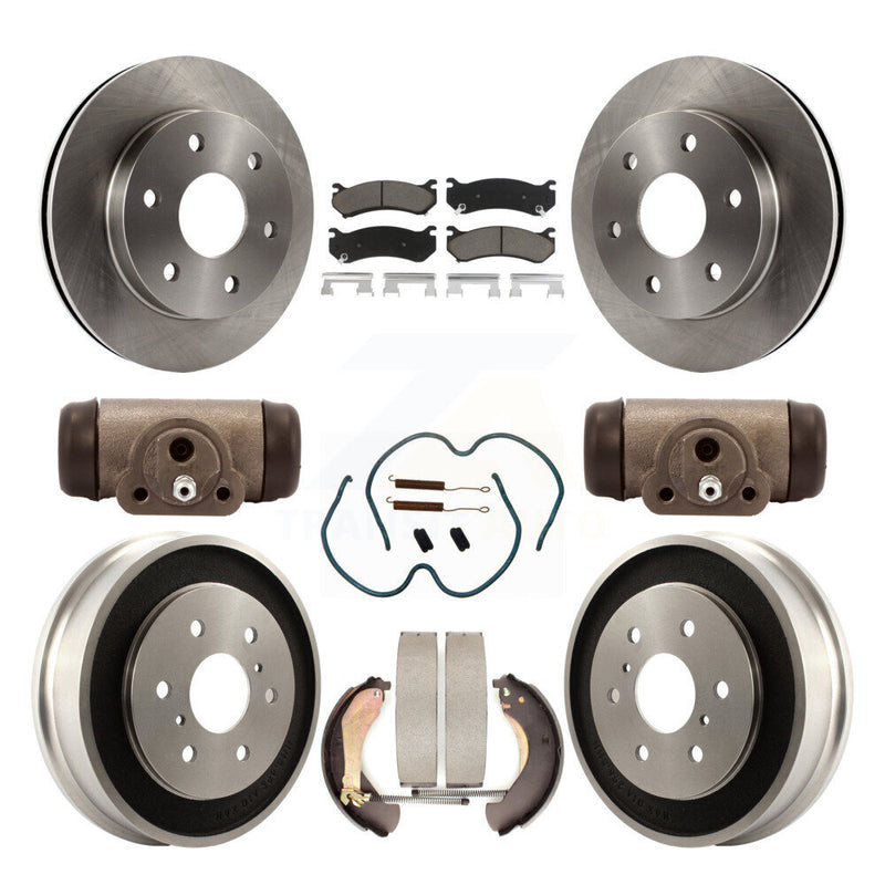 CMX K8C-102861 Disc Brake Kit for 2005-2007 Chevrolet Silverado 1500 Classic, Chevrolet Silverado 1500, GMC Sierra 1500 - Front and Rear product image
