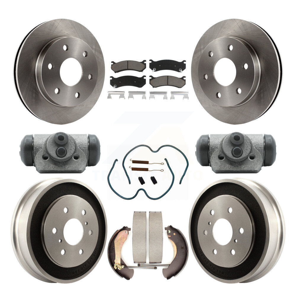 CMX K8C-102862 Disc Brake Kit for 2005-2007 Chevrolet Silverado 1500, Chevrolet Silverado 1500 Classic, GMC Sierra 1500 - Front and Rear product image