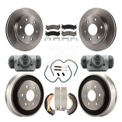 CMX K8C-102862 Disc Brake Kit for 2005-2007 Chevrolet Silverado 1500, Chevrolet Silverado 1500 Classic, GMC Sierra 1500 - Front and Rear product image