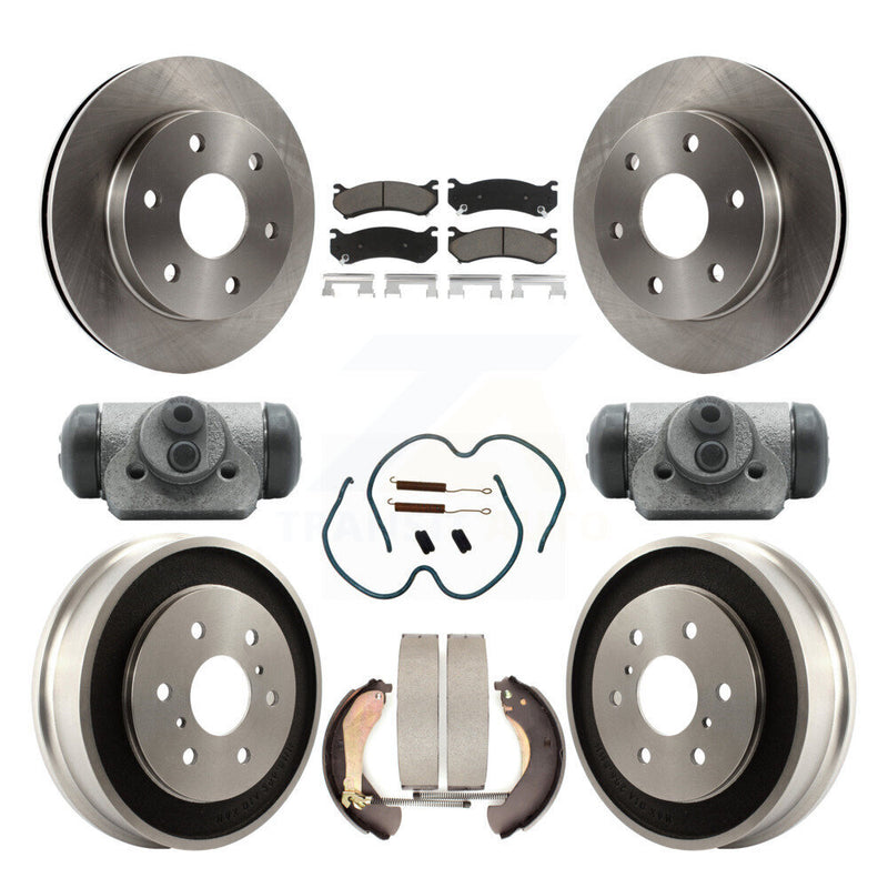 CMX K8C-102862 Disc Brake Kit for 2005-2007 Chevrolet Silverado 1500, Chevrolet Silverado 1500 Classic, GMC Sierra 1500 - Front and Rear product image