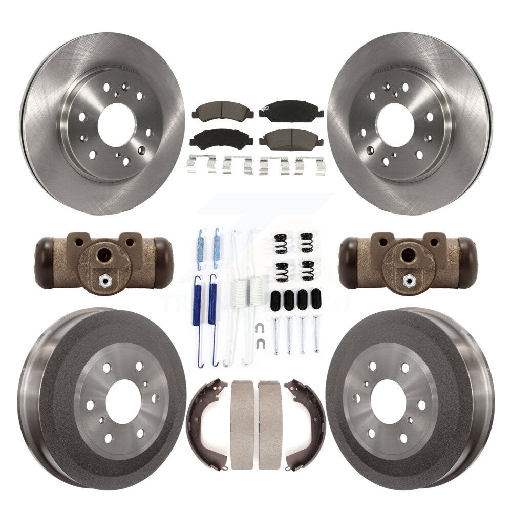 CMX K8C-102863 Disc Brake Kit for 2010-2013 Chevrolet Silverado 1500, GMC Sierra 1500 - Front and Rear product image