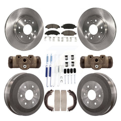 CMX K8C-102863 Disc Brake Kit for 2010-2013 Chevrolet Silverado 1500, GMC Sierra 1500 - Front and Rear product image