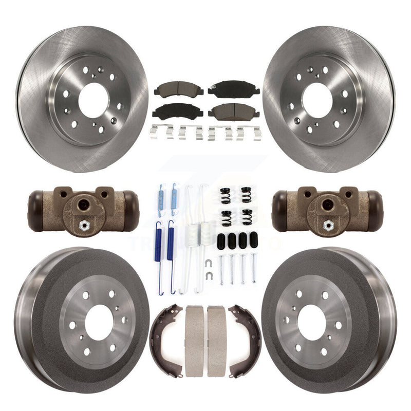 CMX K8C-102863 Disc Brake Kit for 2010-2013 Chevrolet Silverado 1500, GMC Sierra 1500 - Front and Rear product image