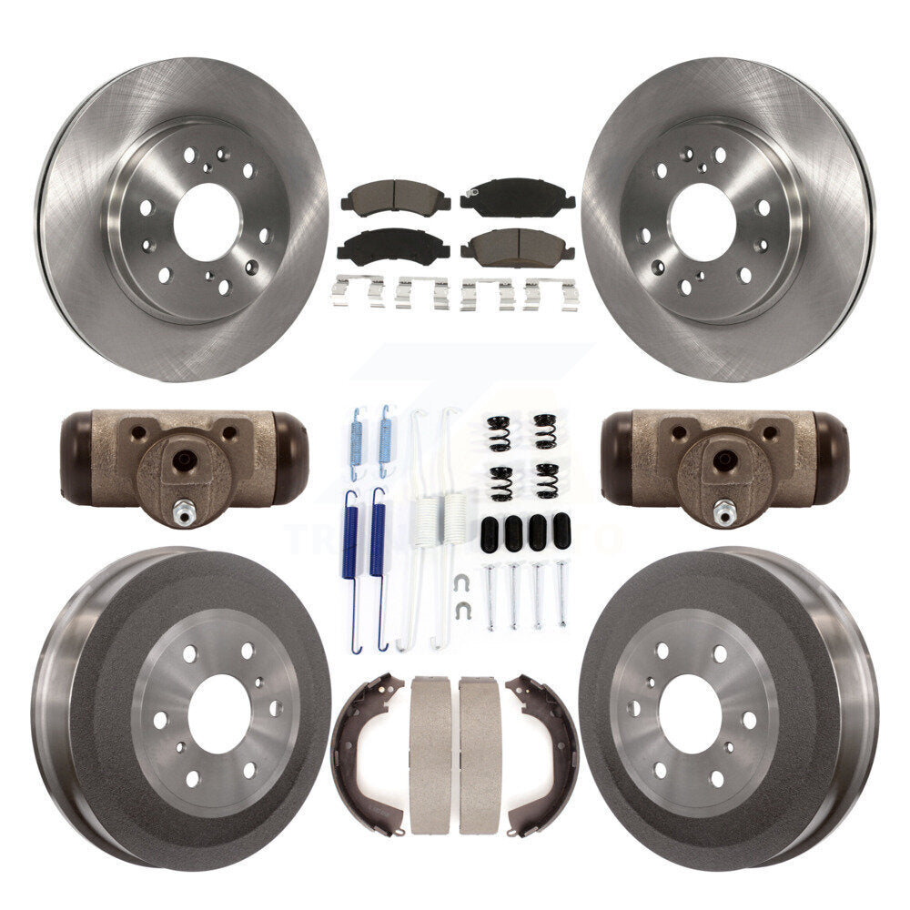 CMX K8C-102864 Disc Brake Kit for 2010-2013 Chevrolet Silverado 1500, GMC Sierra 1500 - Front and Rear product image