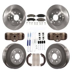 CMX K8C-102864 Disc Brake Kit for 2010-2013 Chevrolet Silverado 1500, GMC Sierra 1500 - Front and Rear product image